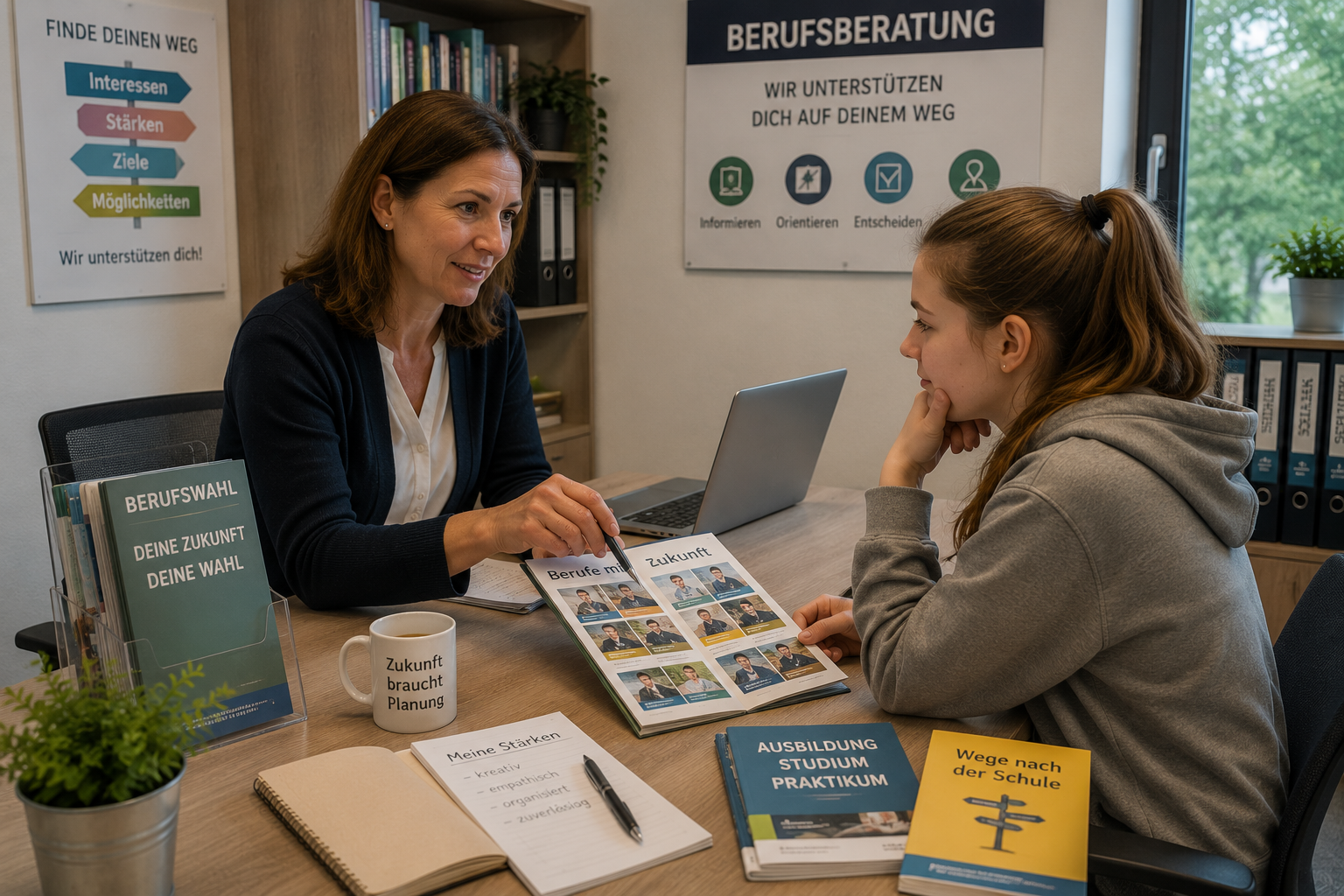 Zwischen Schule und Ausbildung – Foto