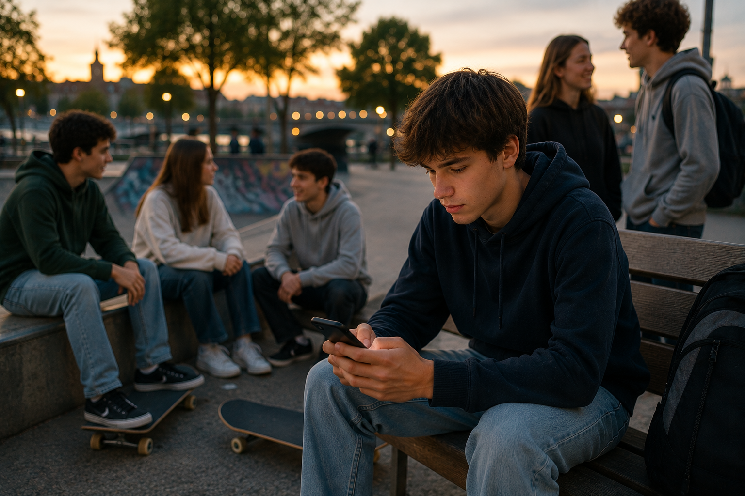 Wenn Freunde wichtiger wirken als Familie – Foto