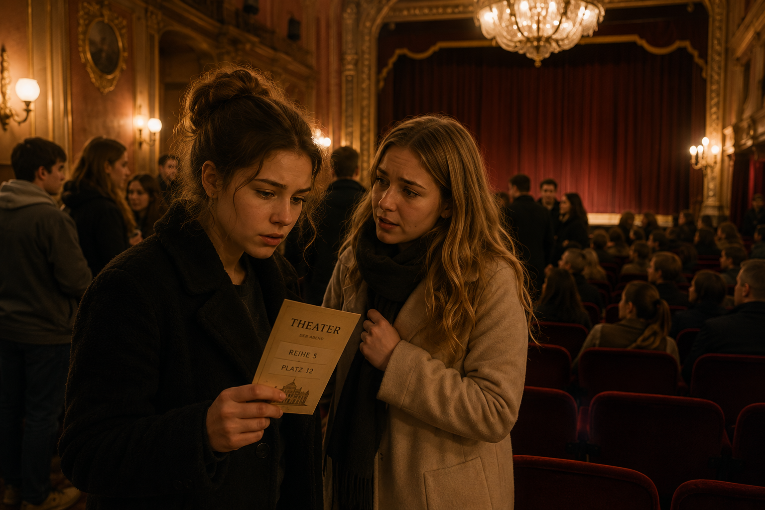 Der Abend im Theater – Foto