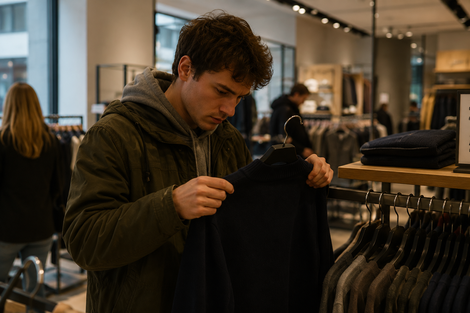 Der Pullover im Sonderangebot – Foto