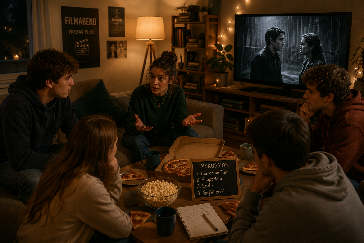 Der Filmabend mit Diskussion – Foto