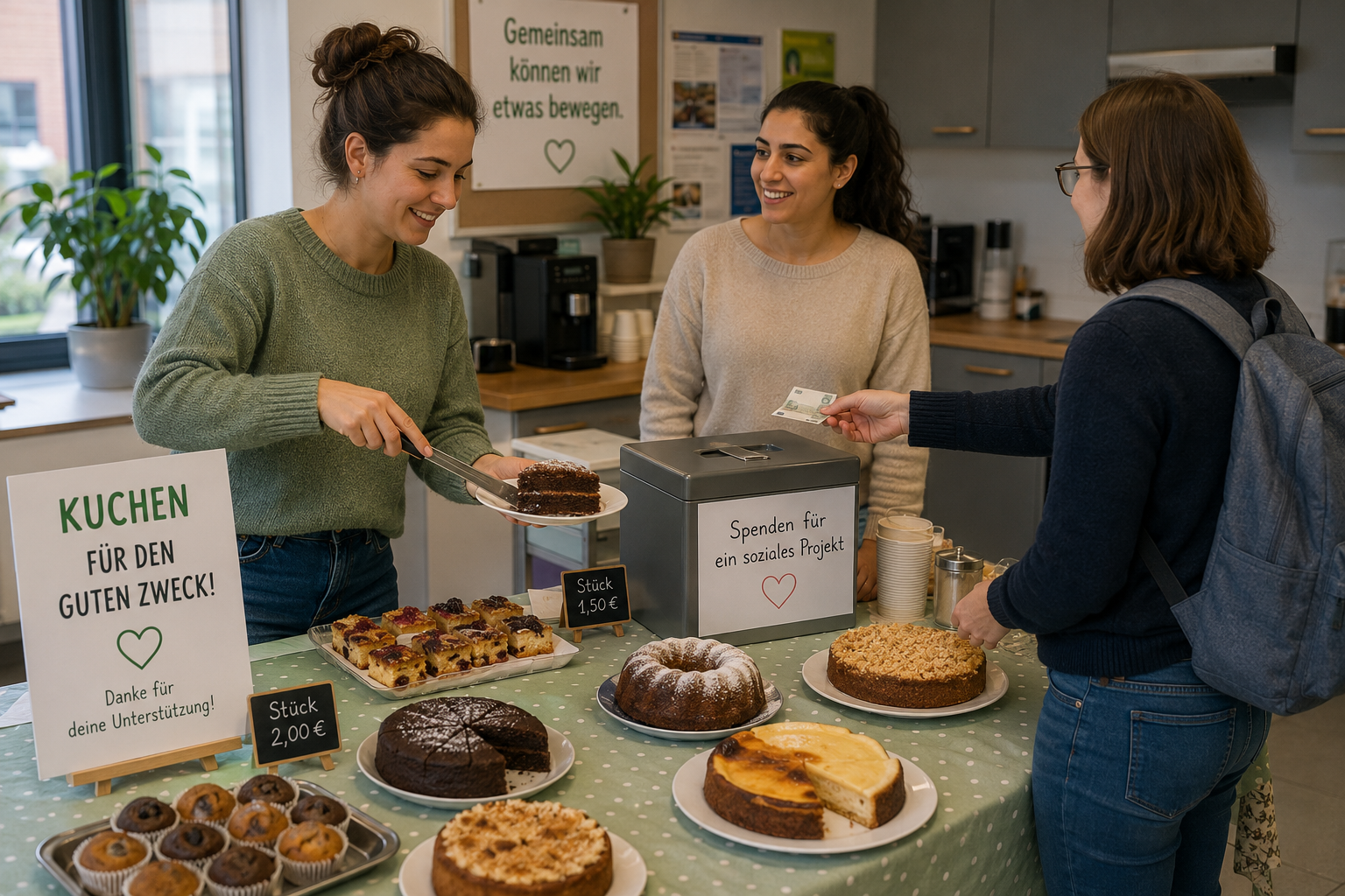 Kuchen für den guten Zweck – Foto