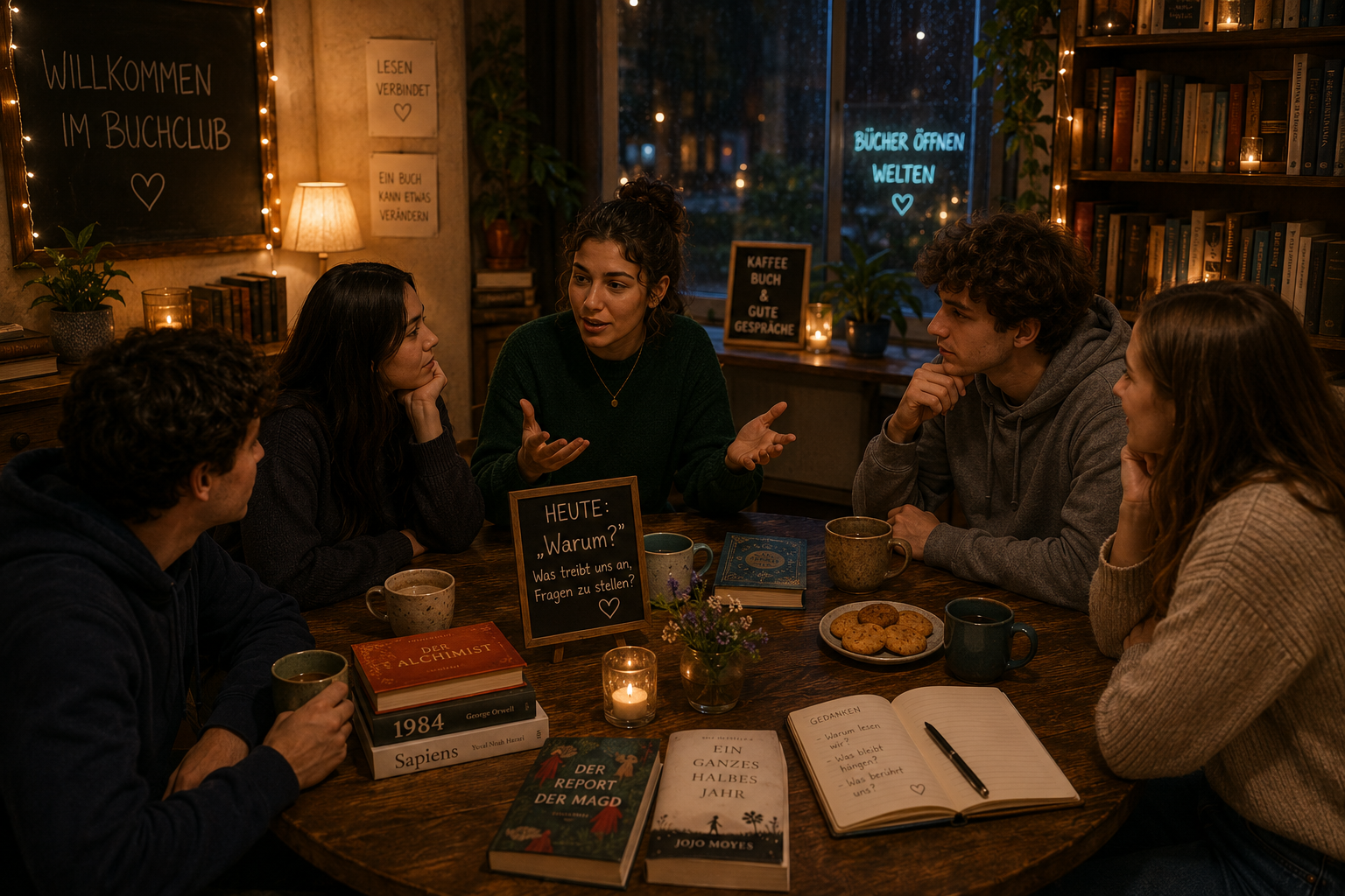 Ein Buchclub ohne perfekte Antworten – Foto